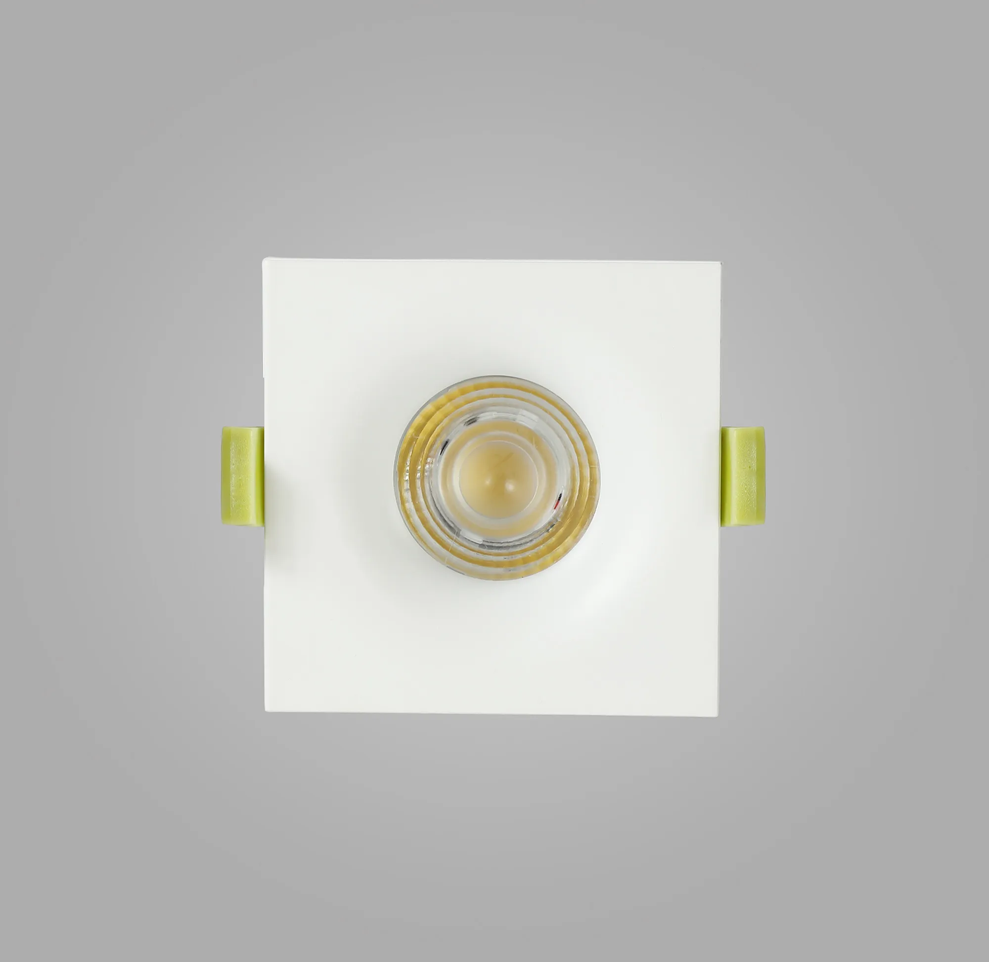 Bruve 10 Tridonic Powered 10W 4000K 820lm 12° CRI>90 LED Engine Matt White Fixed Square Recessed Downlight, Inner Glass cover, IP65 DM200823  Dlux Bruve SQ 10 IP65